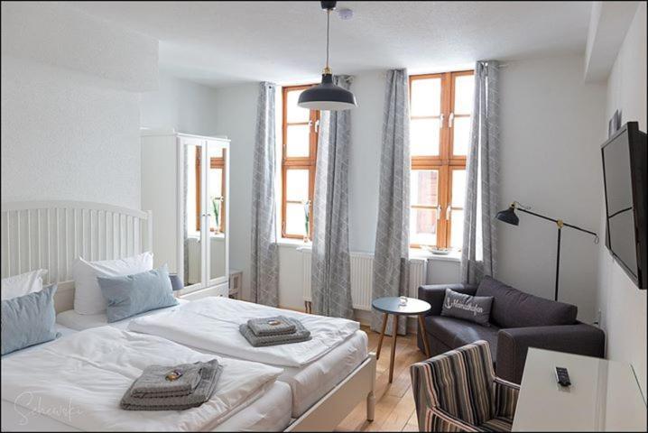 Markt Eins Gaestezimmer Schoppenstedt Bagian luar foto